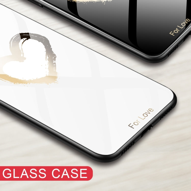 For iPhone 16 Colorful Painted Glass Phone Case(Blue Sky) - iPhone 16 Cases by PMC TechLife | Online Shopping South Africa | PMC TechLife | Buy Now Pay Later Mobicred