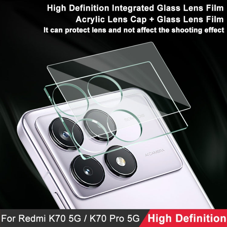 For Xiaomi Redmi K70 5G/K70 Pro 5G/K70E 5G imak High Definition Integrated Glass Lens Film - For Xiaomi by imak | Online Shopping South Africa | PMC TechLife | Buy Now Pay Later Mobicred