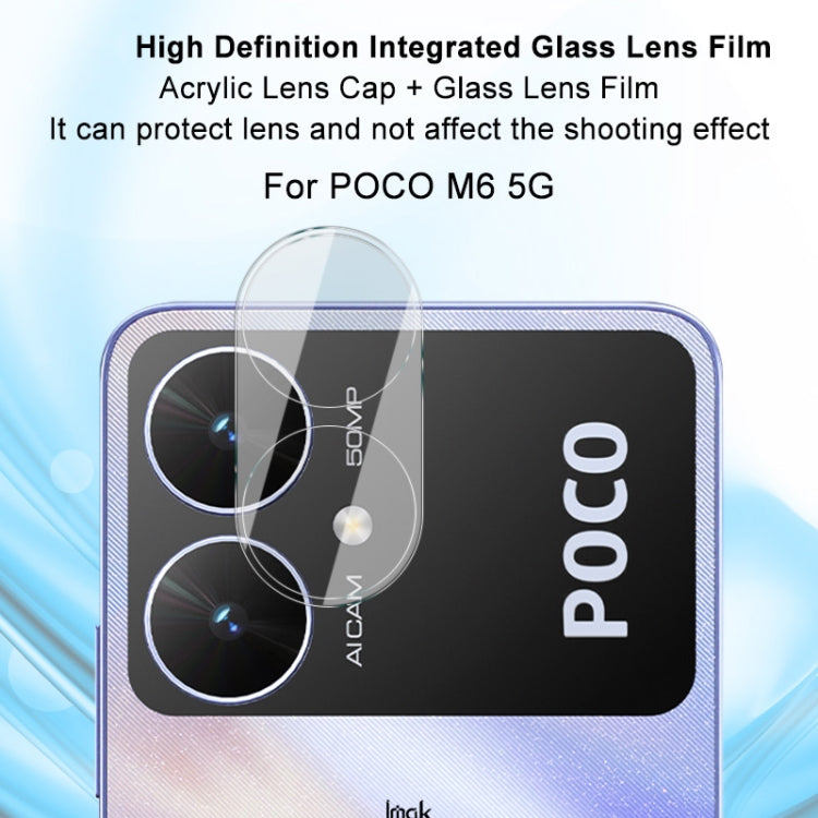 For Xiaomi Poco M6 5G imak High Definition Integrated Glass Lens Film - For Xiaomi by imak | Online Shopping South Africa | PMC TechLife | Buy Now Pay Later Mobicred