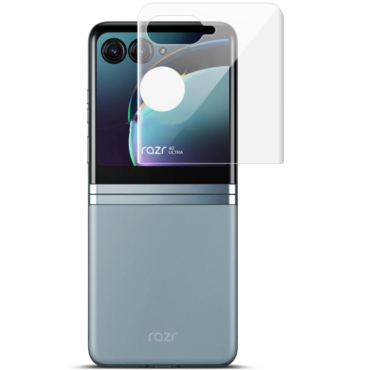 For Motorola Razr 40 Ultra 1 Sets imak Curved Full Screen Hydrogel Film Front + Back Film Set - Motorola Tempered Glass by imak | Online Shopping South Africa | PMC TechLife | Buy Now Pay Later Mobicred