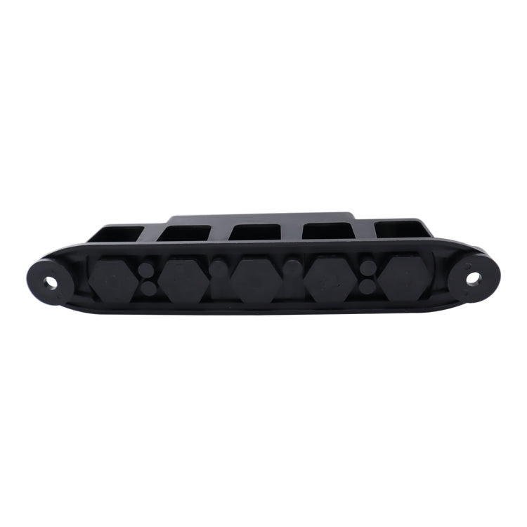 CP-4122-01 RV Yacht M8 Single Row 5-way Power Distribution Block Busbar with Cover - Booster Cable & Clip by PMC TechLife | Online Shopping South Africa | PMC TechLife | Buy Now Pay Later Mobicred