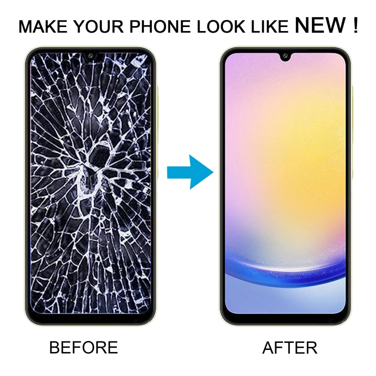For Samsung Galaxy A25 SM-A256B Original LCD Screen Digitizer Full Assembly with Frame - free shipping - PMc TechLife - Order now!