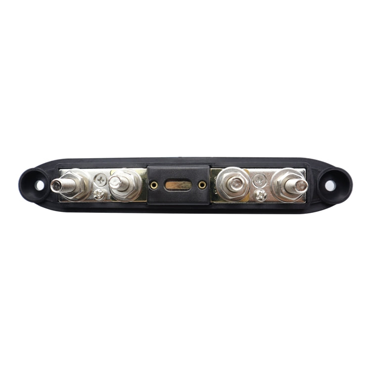CP-4124-01 RV Yacht M8 Single Row 4-way Power Distribution Block Busbar with Cover with 300A Fuse - Booster Cable & Clip by PMC TechLife | Online Shopping South Africa | PMC TechLife | Buy Now Pay Later Mobicred