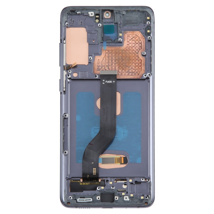 For Samsung Galaxy S20+ 4G/5G SM-G985/986 6.67 inch OLED LCD Screen Digitizer Full Assembly with Frame(Black) - free shipping - PMc TechLife - Order now!