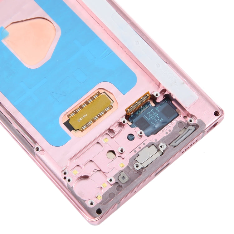 For Samsung Galaxy Note20 SM-N980 6.67 inch OLED LCD Screen Digitizer Full Assembly with Frame(Pink) - free shipping - PMc TechLife - Order now!