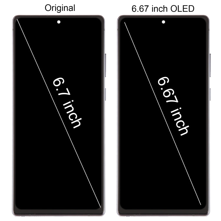 For Samsung Galaxy Note20 SM-N980 6.67 inch OLED LCD Screen Digitizer Full Assembly with Frame (Green) - free shipping - PMc TechLife - Order now!