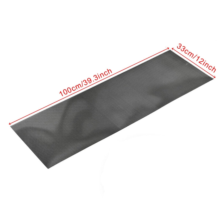 XH-6013 100x33cm Universal Car Grill Mesh Aluminum Alloy Grille Insert Bumper, Type:Large Hole(Red) - Front Grille Decoration Strip by PMC TechLife | Online Shopping South Africa | PMC TechLife | Buy Now Pay Later Mobicred