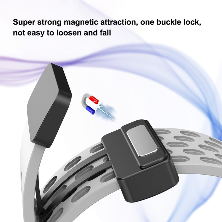For Huawei Watch 4 / 4 Pro Magnetic Clasp Silicone Watch Band(Black) - Watch Bands by PMC TechLife | Online Shopping South Africa | PMC TechLife