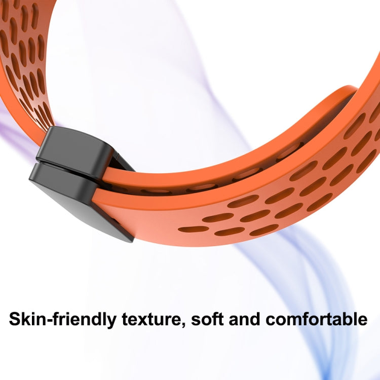 For Huawei Watch 4 / 4 Pro Magnetic Clasp Silicone Watch Band(Alfalfa Grass) - Watch Bands by PMC TechLife | Online Shopping South Africa | PMC TechLife