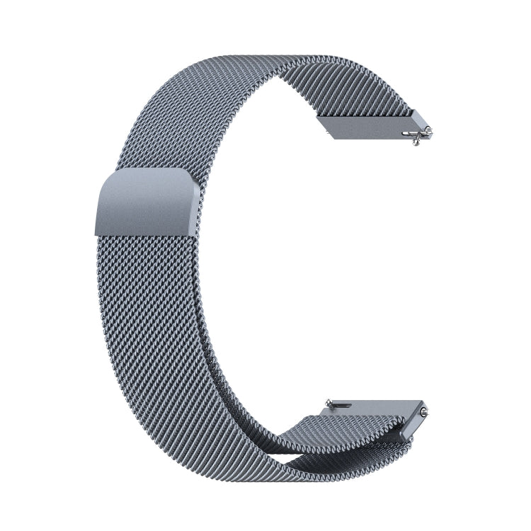 For Huawei Watch 4 / 4 Pro Milan Magnetic Metal Watch Band(Grey) - Watch Bands by PMC TechLife | Online Shopping South Africa | PMC TechLife