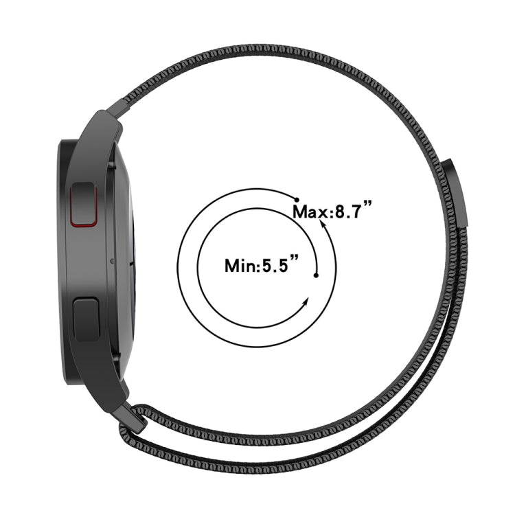 For Huawei Watch 4 / 4 Pro Milan Magnetic Metal Watch Band(Grey) - Watch Bands by PMC TechLife | Online Shopping South Africa | PMC TechLife
