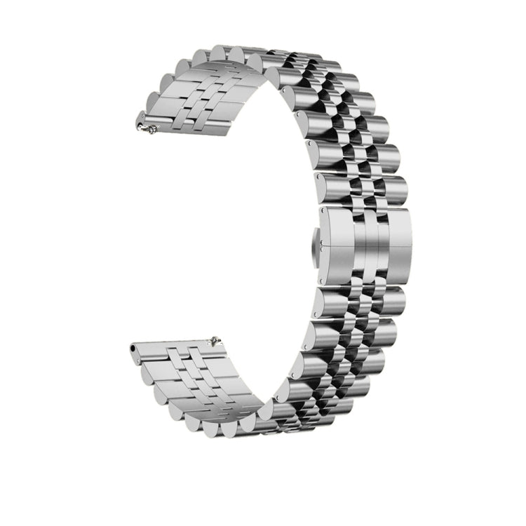 For Huawei Watch 4 / 4 Pro Five Bead Stainless Steel Watch Band(Silver) - free shipping - PMC TechLife - Order now!