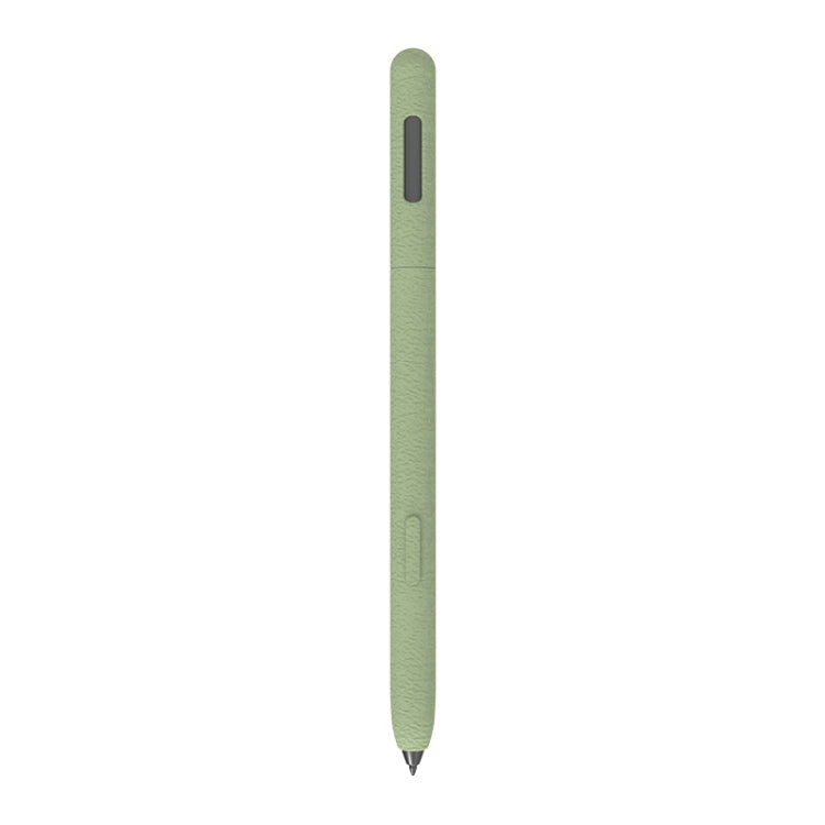 For Samsung Galaxy Tab S7 LOVE MEI Frosted Leather Texture Silicone Protective Pen Case(Green) - Pencil Accessories by LOVE MEI | Online Shopping South Africa | PMC TechLife
