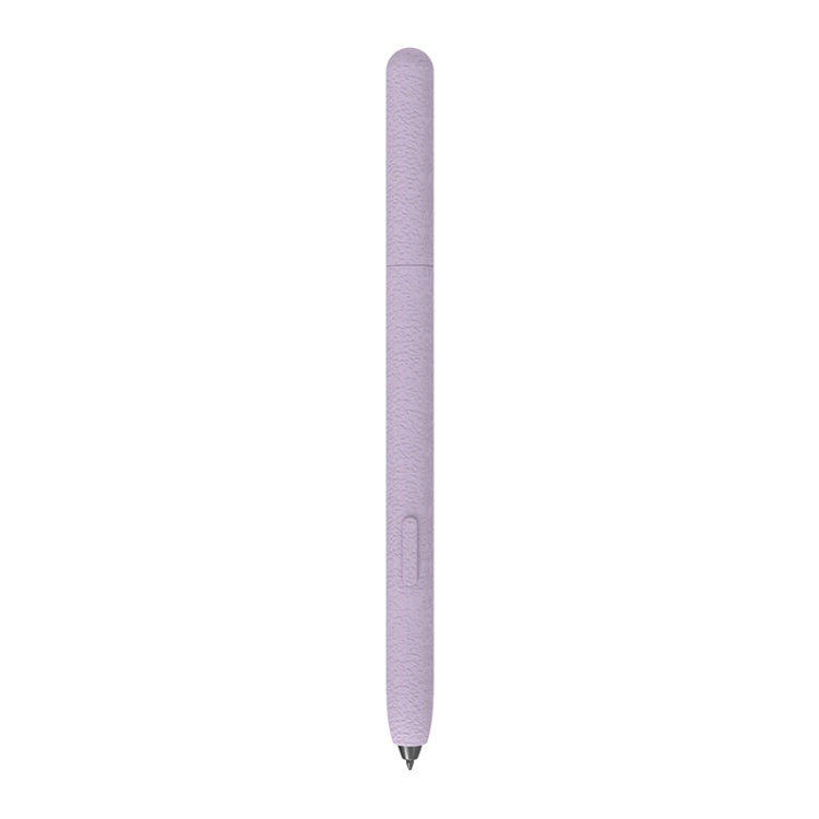 For Samsung Galaxy Tab S6 Lite LOVE MEI Frosted Leather Texture Silicone Protective Pen Case(Purple) - Pencil Accessories by LOVE MEI | Online Shopping South Africa | PMC TechLife