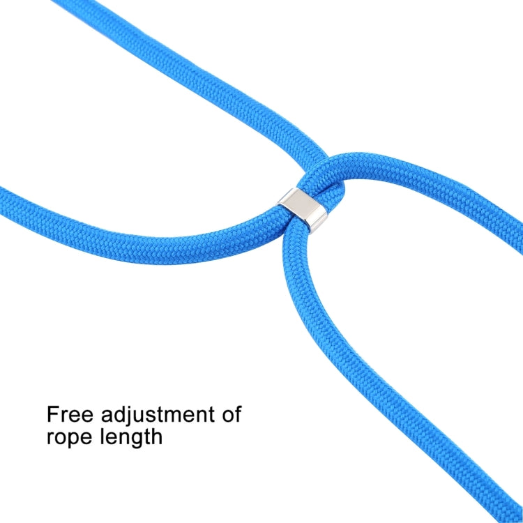 For iPhone 16 Pro Four-Corner Shockproof Transparent TPU Case with Lanyard(Black Green) - iPhone 16 Pro Cases by PMC TechLife | Online Shopping South Africa | PMC TechLife | Buy Now Pay Later Mobicred