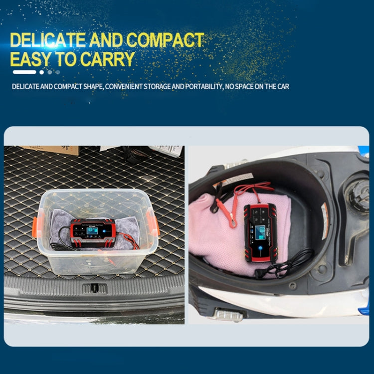 ANHTCzyx 12V 8A  / 24V 4A Automobile Battery Charger Motorcycle Battery Repair Type AGM(US Plug) - free shipping - PMC TechLife - Order now!