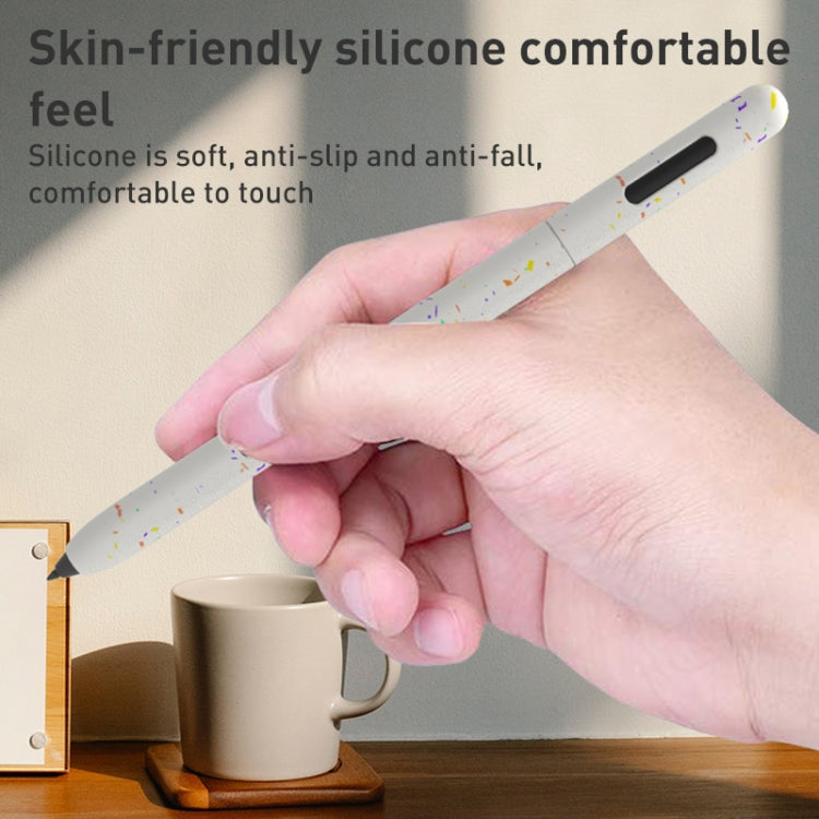 For Samsung Galaxy Tab S6 Lite LOVE MEI Luminous Silicone Protective Pen Case(White) - Pencil Accessories by LOVE MEI | Online Shopping South Africa | PMC TechLife | Buy Now Pay Later Mobicred