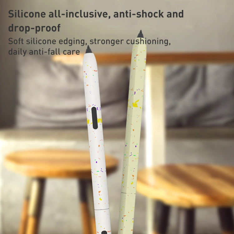 For Samsung Galaxy Tab S7 LOVE MEI Luminous Silicone Protective Pen Case(White) - Pencil Accessories by LOVE MEI | Online Shopping South Africa | PMC TechLife