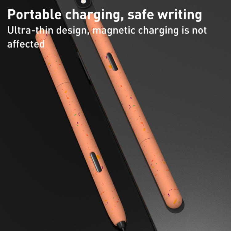 For Samsung Galaxy Tab S6 Lite LOVE MEI Luminous Silicone Protective Pen Case(Green) - Pencil Accessories by LOVE MEI | Online Shopping South Africa | PMC TechLife