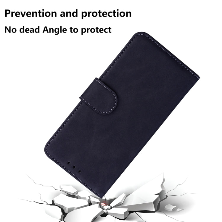 For Xiaomi 13T / 13T Pro / Redmi K60 Ultra Skin Feel Pure Color Flip Leather Phone Case(Black) - Redmi K60 Ultra Cases by PMC TechLife | Online Shopping South Africa | PMC TechLife | Buy Now Pay Later Mobicred