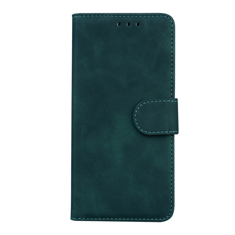 For Xiaomi Redmi Note 13 Pro+ 5G Skin Feel Pure Color Flip Leather Phone Case(Green) - Note 13 Pro+ Cases by PMC TechLife | Online Shopping South Africa | PMC TechLife | Buy Now Pay Later Mobicred
