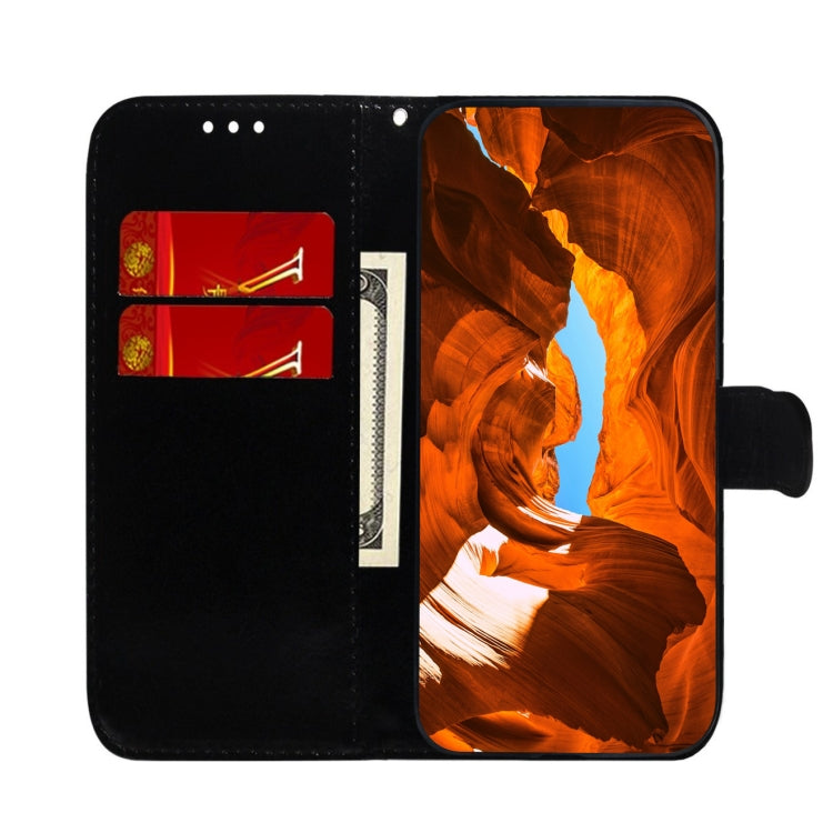 For iPhone 16e Colorful Magnetic Buckle Leather Phone Case(Silver) - iPhone 16e Cases by PMC TechLife | Online Shopping South Africa | PMC TechLife | Buy Now Pay Later Mobicred