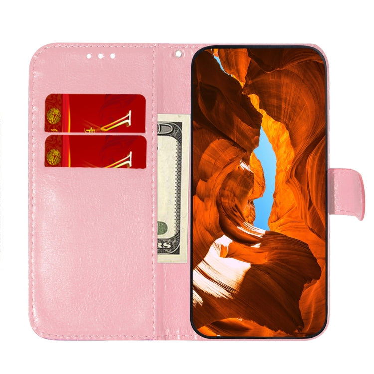 For iPhone 16 Plus Colorful Magnetic Buckle Leather Phone Case(Pink) - iPhone 16 Plus Cases by PMC TechLife | Online Shopping South Africa | PMC TechLife | Buy Now Pay Later Mobicred