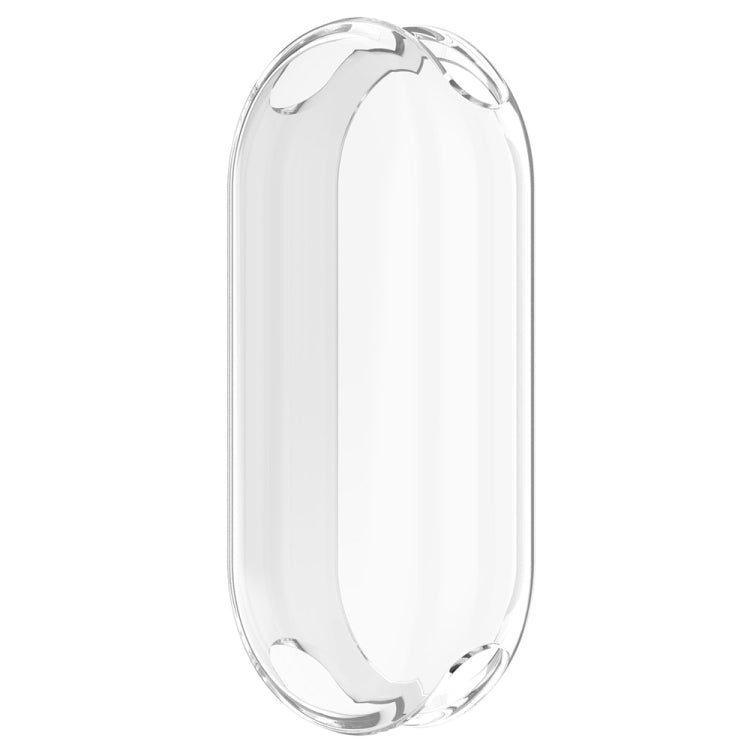 For Xiaomi Mi Band 8 Full Coverage TPU Electroplating Watch Protective Case(Transparent) - Watch Cases by PMC TechLife | Online Shopping South Africa | PMC TechLife