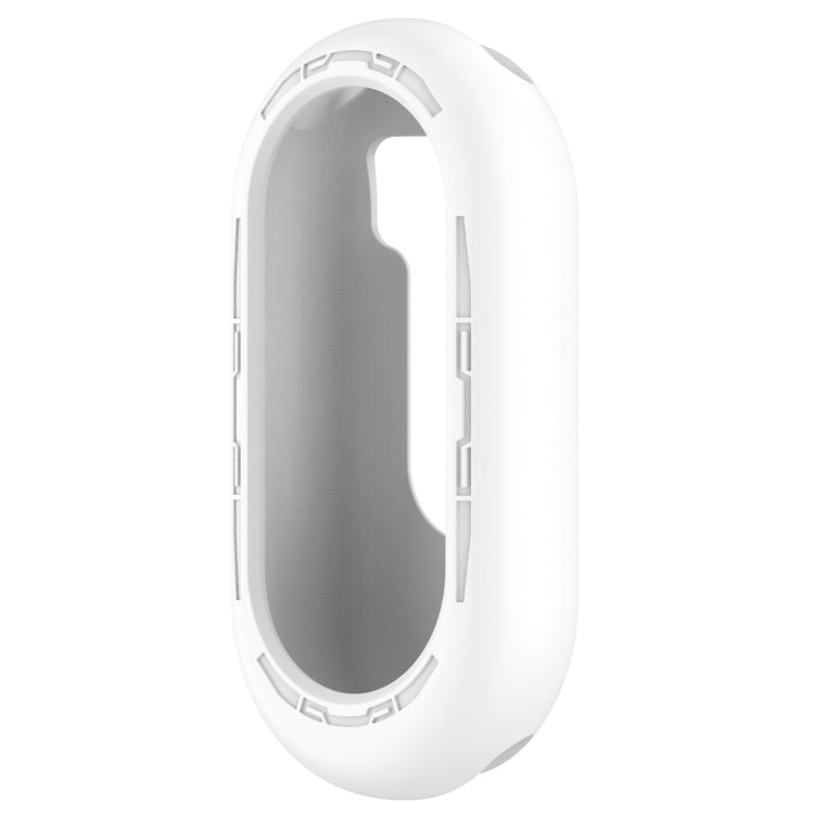 For Xiaomi Mi Band 8 Pure Color Silicone Watch Protective Case(White) - Watch Cases by PMC TechLife | Online Shopping South Africa | PMC TechLife