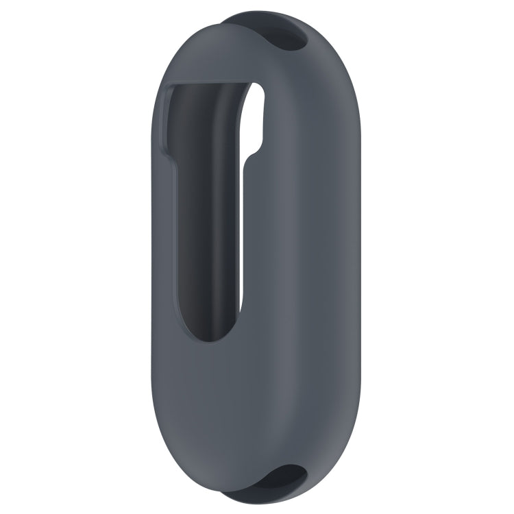 For Xiaomi Mi Band 8 Pure Color Silicone Watch Protective Case(Grey) - Watch Cases by PMC TechLife | Online Shopping South Africa | PMC TechLife
