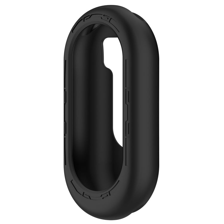 For Xiaomi Mi Band 8 Pure Color Silicone Watch Protective Case(Black) - Watch Cases by PMC TechLife | Online Shopping South Africa | PMC TechLife