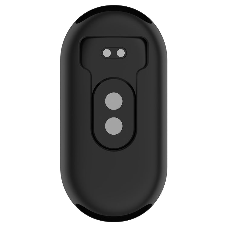 For Xiaomi Mi Band 8 Pure Color Silicone Watch Protective Case(Black) - Watch Cases by PMC TechLife | Online Shopping South Africa | PMC TechLife