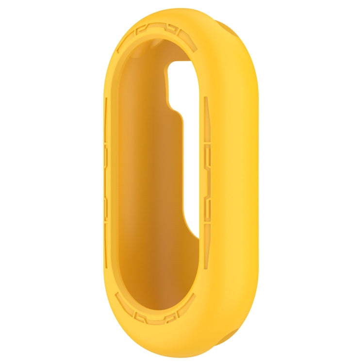 For Xiaomi Mi Band 8 Pure Color Silicone Watch Protective Case(Yellow) - Watch Cases by PMC TechLife | Online Shopping South Africa | PMC TechLife