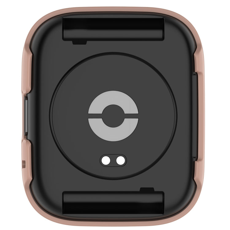 For Redmi Watch 3 Lite PC + Tempered Film Integrated Watch Protective Case(Pink) - Watch Cases by PMC TechLife | Online Shopping South Africa | PMC TechLife | Buy Now Pay Later Mobicred