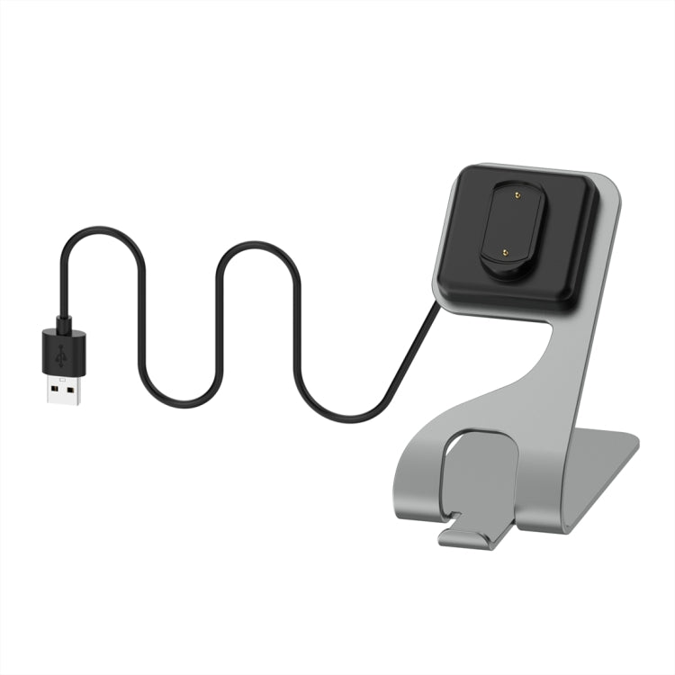 For Amazfit T-Rex Ultra Rotatable Smart Watch Charger Metal Dock Charger Bracket(Grey) - free shipping - PMC TechLife - Order now!