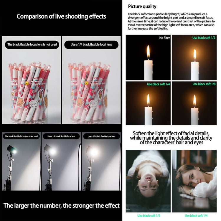 JSR Black Mist Filter Camera Lens Filter, Size:67mm(1/4 Filter) - free shipping - PMC TechLife - Order now!