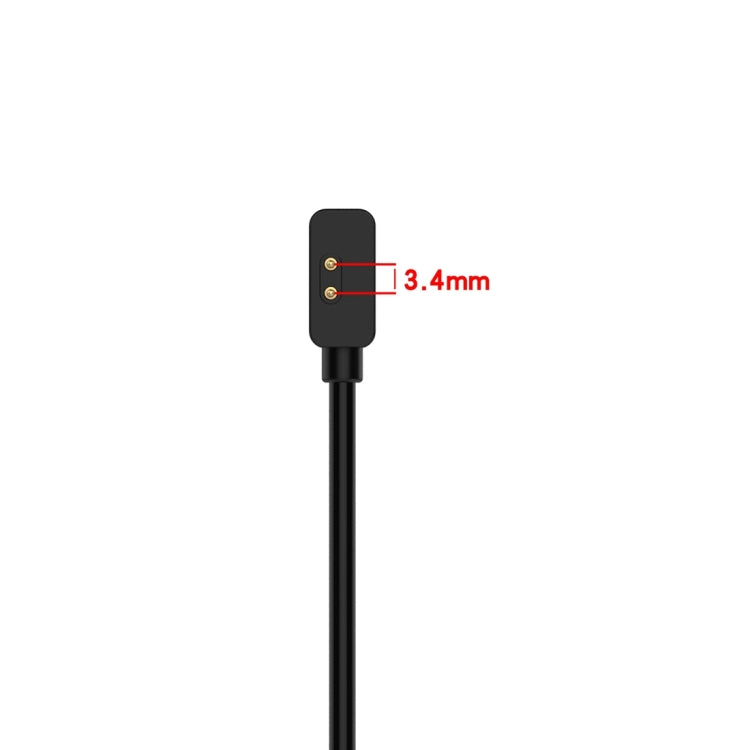For Redmi Watch 3 Lite Smart Watch Charging Cable, Length:55cm(Black) - Charger by PMC TechLife | Online Shopping South Africa | PMC TechLife | Buy Now Pay Later Mobicred