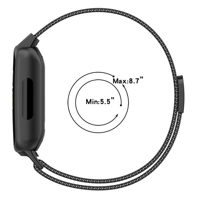 For Fitbit Inspire 3 Milanese Metal Watch Band(Rose Gold) - Watch Bands by PMC TechLife | Online Shopping South Africa | PMC TechLife