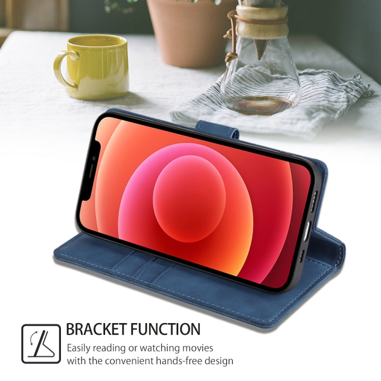 For Honor Magic6 Pro 5G Skin Feel Crocodile Magnetic Clasp Leather Phone Case(Blue) - free shipping - PMC Jewellery - Order now!