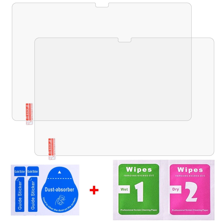 For DOOGEE T10 10.1 2pcs 9H 0.3mm Explosion-proof Tempered Glass Film - free shipping - PMC TechLife - Order now!