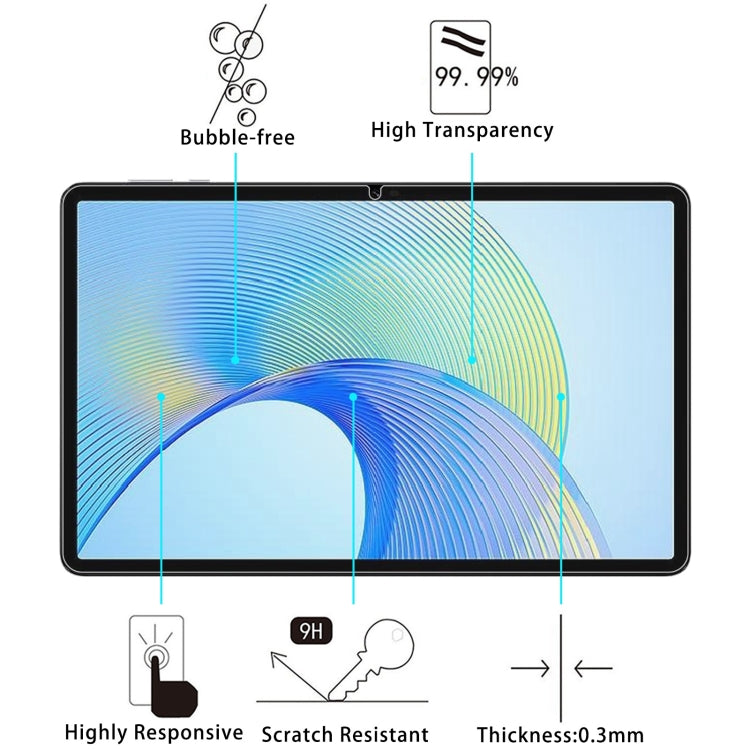 For Honor Pad X9 / X8 Pro 9H 0.3mm Explosion-proof Tempered Glass Film - Others by PMC TechLife | Online Shopping South Africa | PMC TechLife