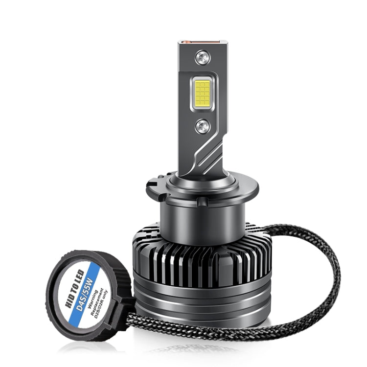 P15 1 Pair D2S / D2R DC10-32V / 35W / 6000K / 4000LM IP68 Waterproof Car LED Headlight - LED Headlamps by PMC TechLife | Online Shopping South Africa | PMC TechLife