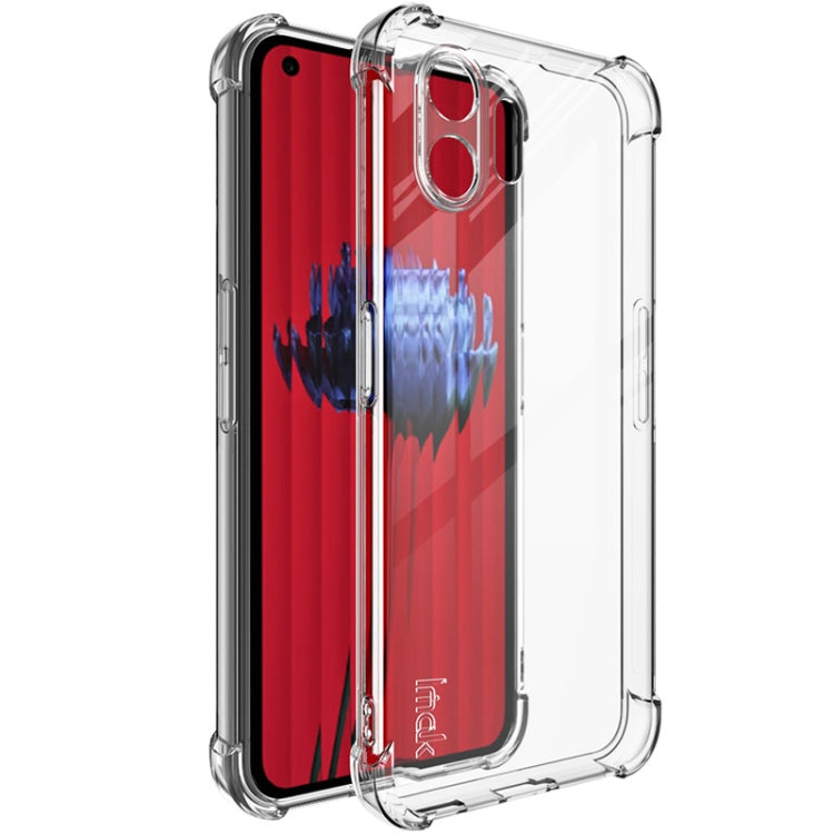 For Nothing Phone2 5G imak Shockproof Airbag TPU Phone Case(Transparent) - free shipping - PMC Jewellery - Order now!