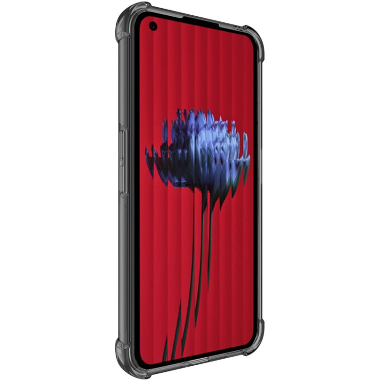 For Nothing Phone2 5G imak Shockproof Airbag TPU Phone Case(Transparent Black) - Nothing Cases by imak | Online Shopping South Africa | PMC Jewellery | Buy Now Pay Later Mobicred