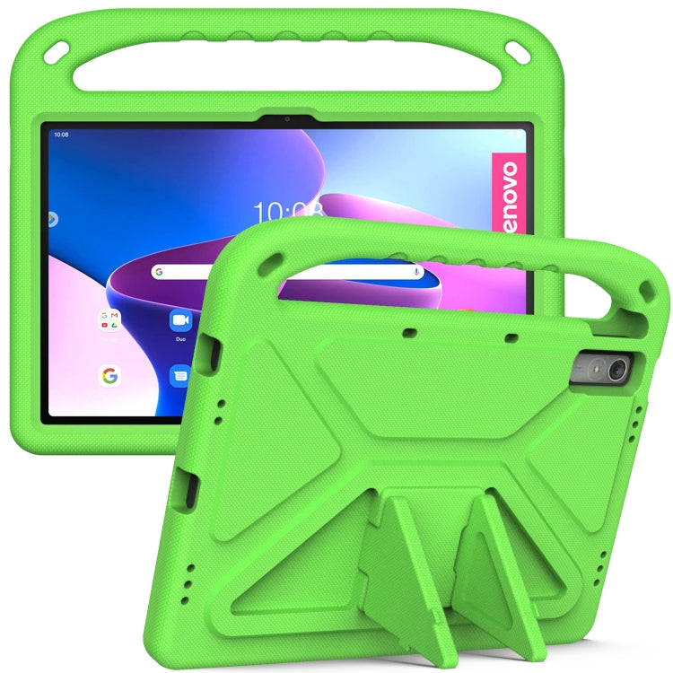 For Lenovo Pad Pro 2021 TB-J716F Handle Portable EVA Shockproof Tablet Case(Green) - Lenovo by PMC TechLife | Online Shopping South Africa | PMC TechLife | Buy Now Pay Later Mobicred