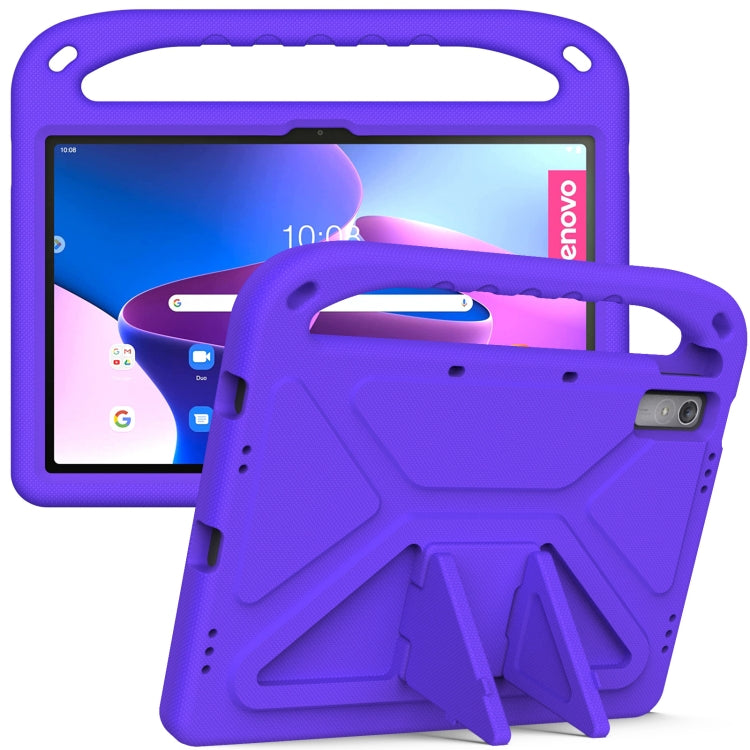 For Lenovo Pad Pro 2021 TB-J716F Handle Portable EVA Shockproof Tablet Case(Purple) - free shipping - PMC TechLife - Order now!