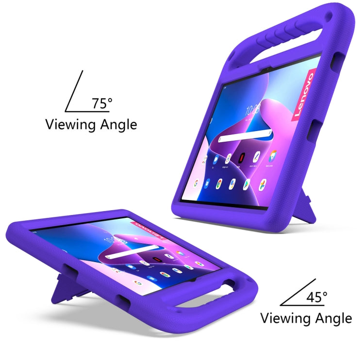 For Lenovo Pad Pro 2021 TB-J716F Handle Portable EVA Shockproof Tablet Case(Purple) - free shipping - PMC TechLife - Order now!
