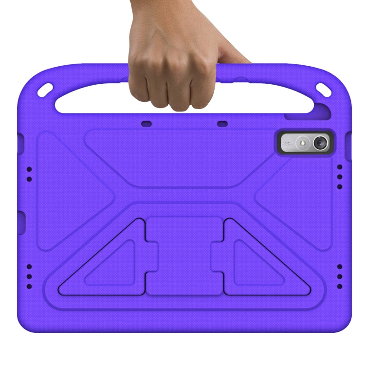 For Lenovo Pad Pro 2021 TB-J716F Handle Portable EVA Shockproof Tablet Case(Purple) - free shipping - PMC TechLife - Order now!