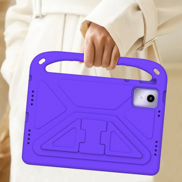 For Lenovo Tab M11/ Xiaoxin Pad 11 2024 Handle Portable EVA Shockproof Tablet Case(Purple) - Lenovo by PMC TechLife | Online Shopping South Africa | PMC TechLife | Buy Now Pay Later Mobicred