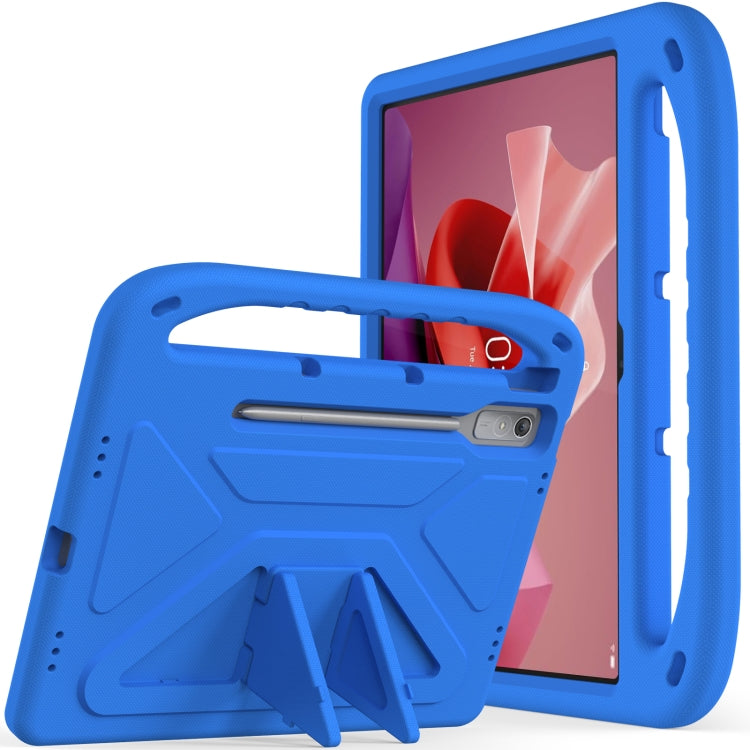 For Lenovo Tab P12 12.7 Handle Portable EVA Shockproof Tablet Case(Blue) - Lenovo by PMC TechLife | Online Shopping South Africa | PMC TechLife | Buy Now Pay Later Mobicred